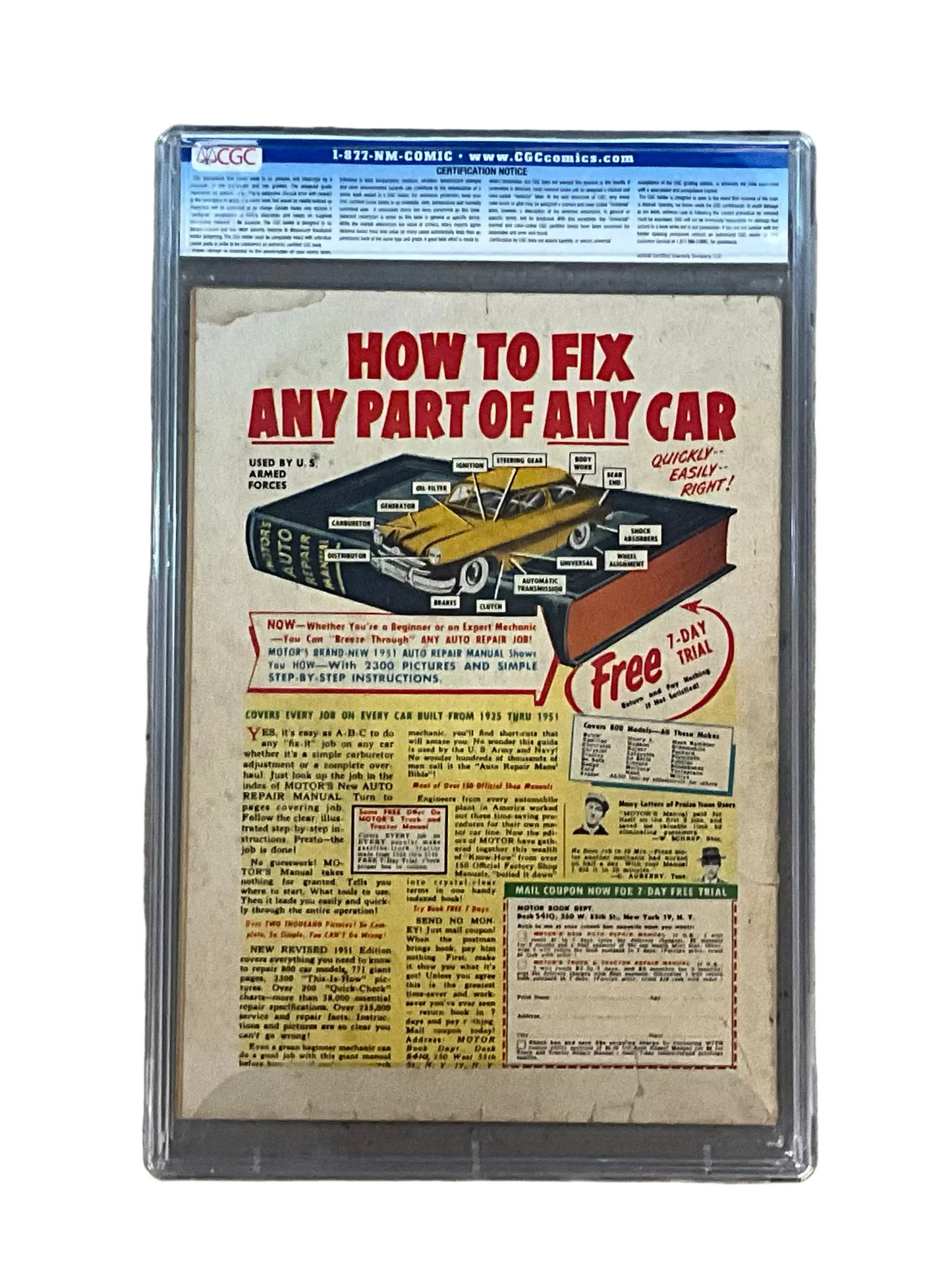 Murderous Gangsters #2 CGC 2.0 Painted Cover