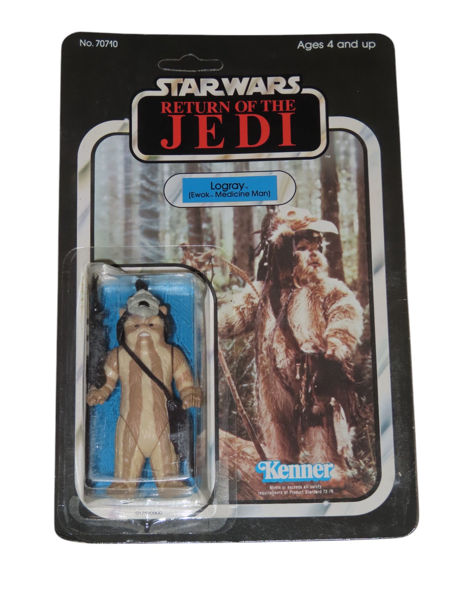 Vintage Starwars Return Of The Jedi Logray Figure