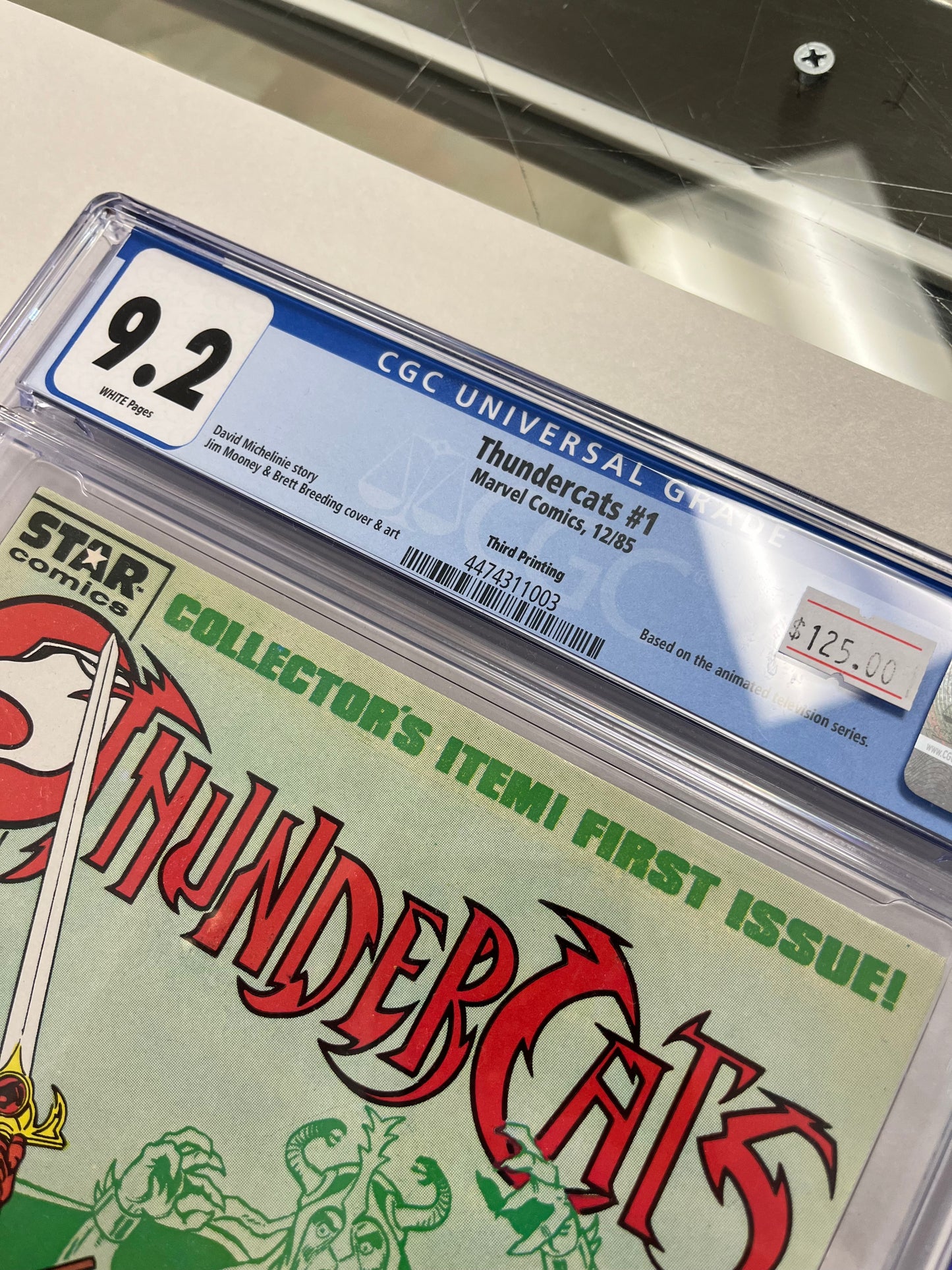 Thundercats Comic Grade 9.2