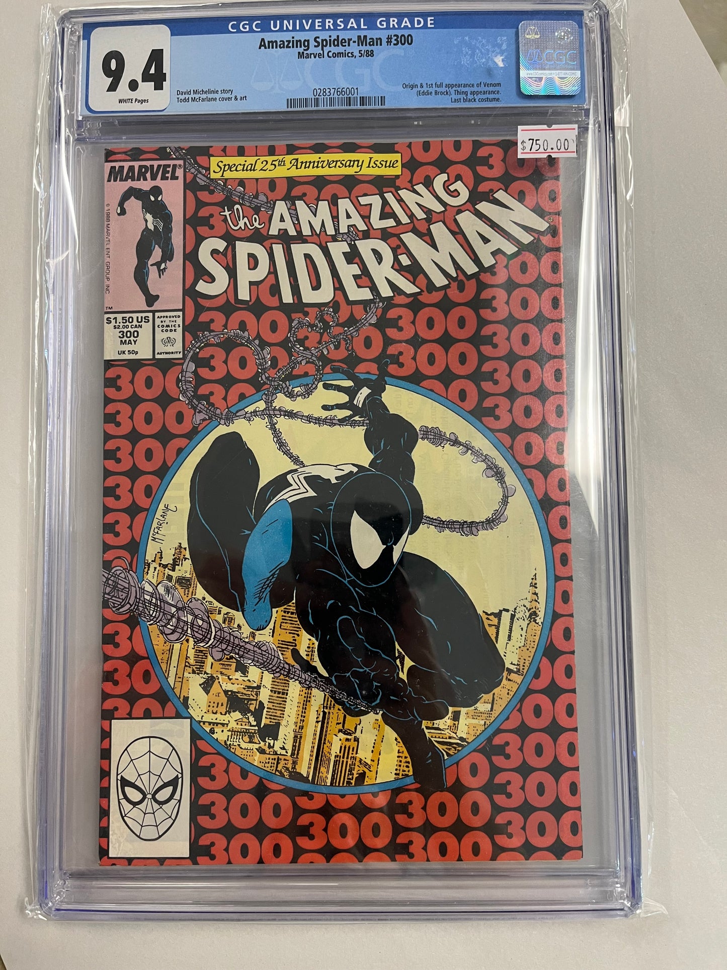 The Amazing Spider-Man #300 Grade 9.4