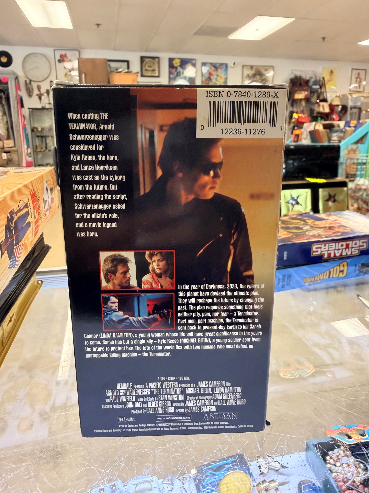 The Terminator VHS