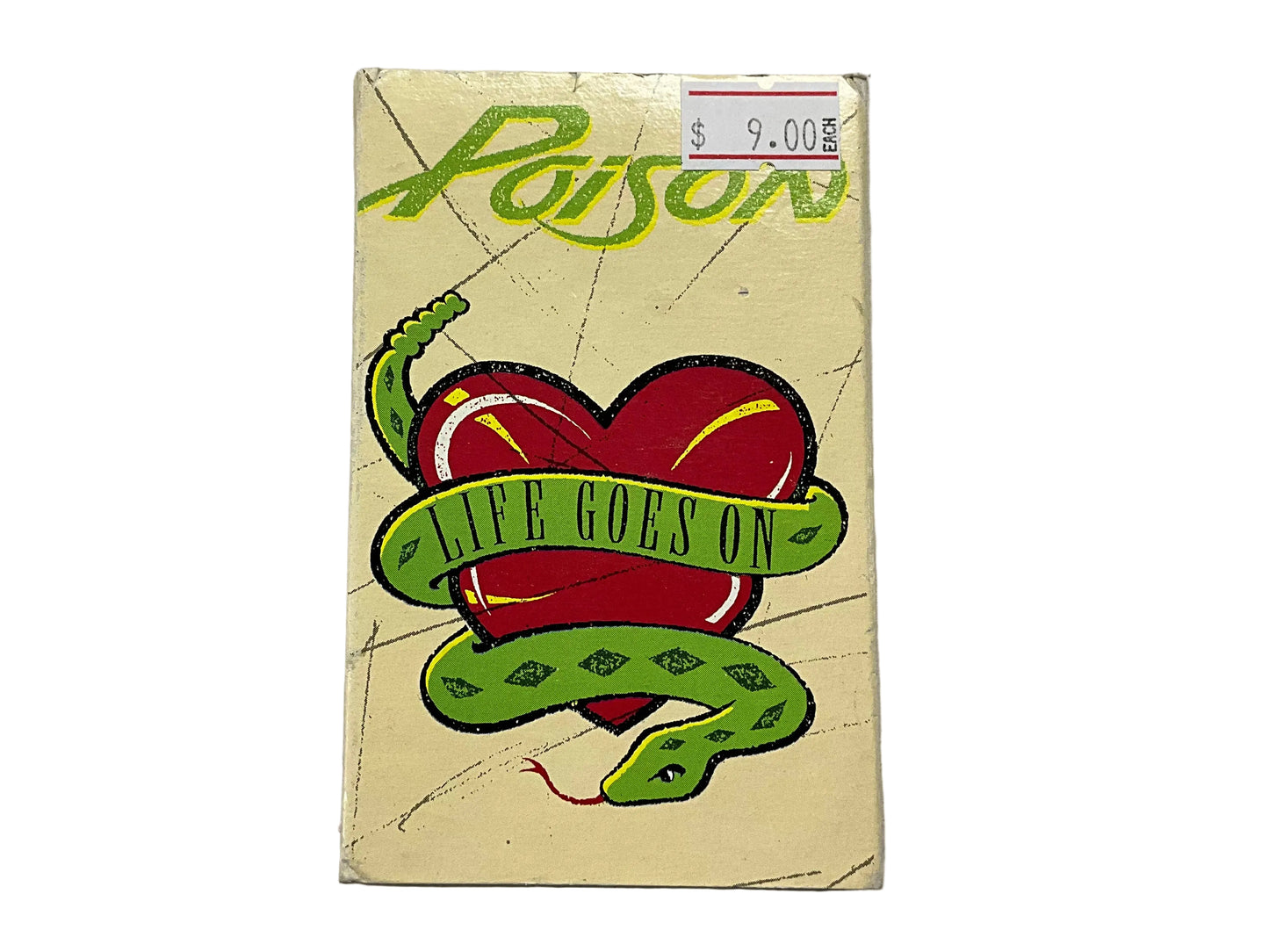 Poison Life Goes On Tape