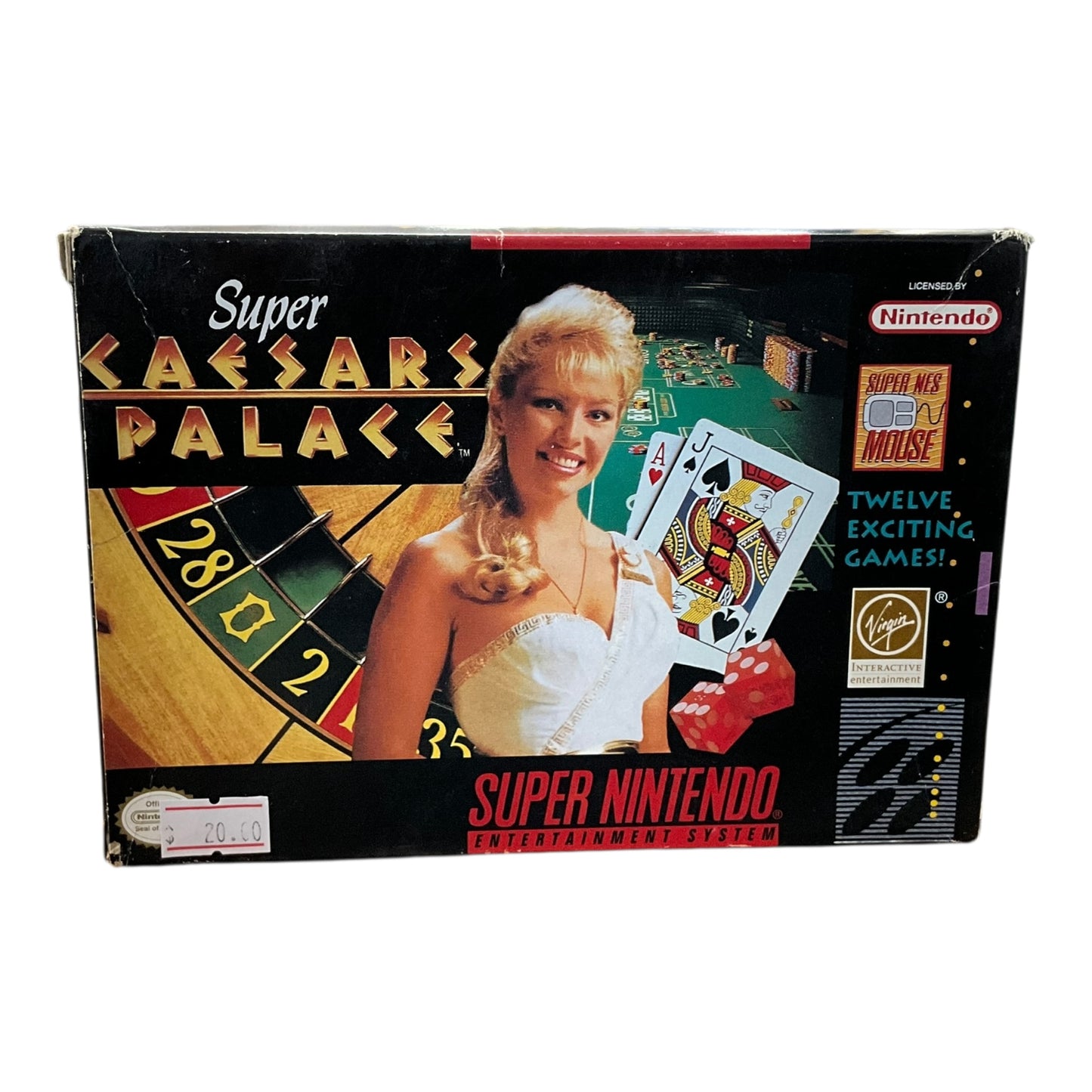 Nintendo SNES Super Caesars Palace