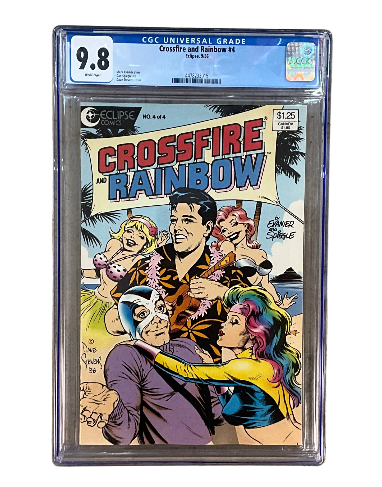 Crossfire And Rainbow #4 CGC 9.8