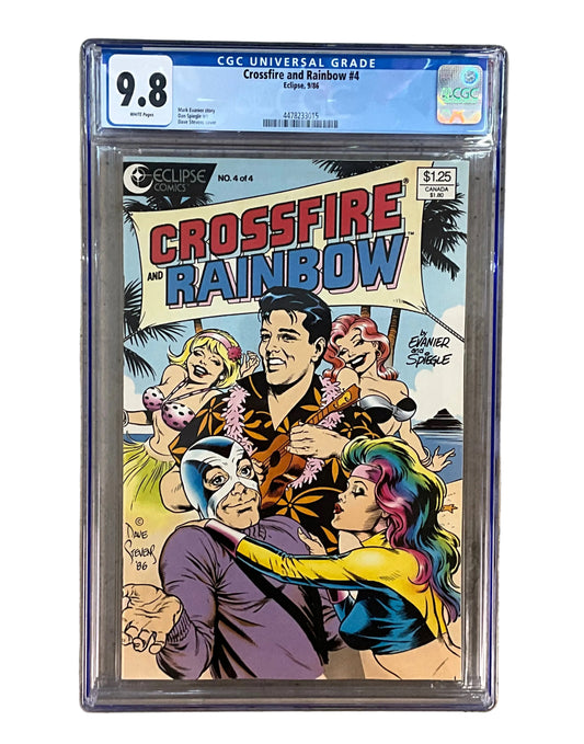 Crossfire And Rainbow #4 CGC 9.8