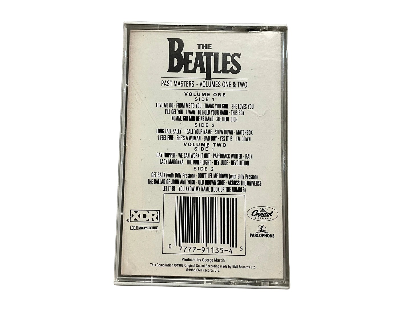 The Beatles Past Masters Vol 1 & 2