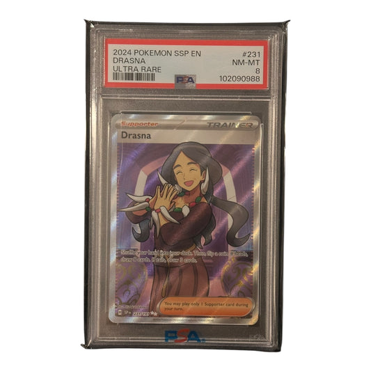 2024 Pokemon Drasna PSA 8