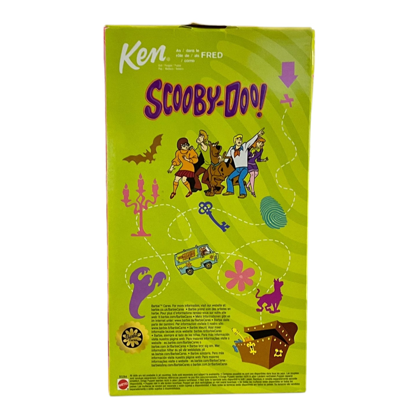 2002 Scooby Doo Fred Ken Doll