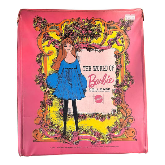 1968 Pink Barbie Doll Case