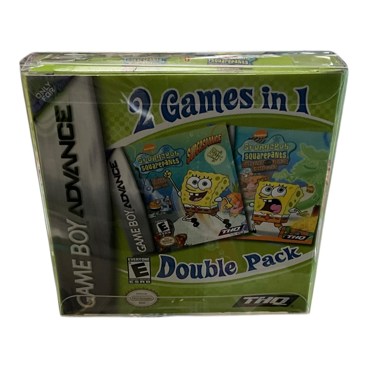 SpongeBob Gameboy Advance 2 Games In 1
