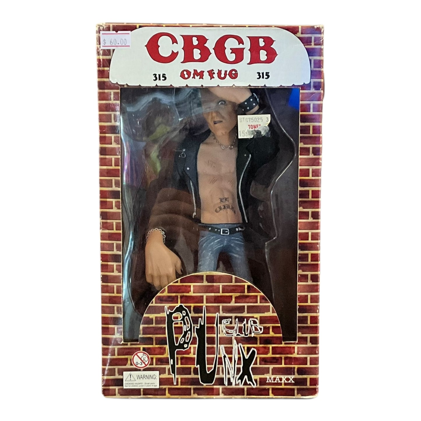 2003 CBGB Maxx Sex Pistols Figure