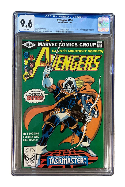 Avengers Marvel Comics #196 CGC 9.6
