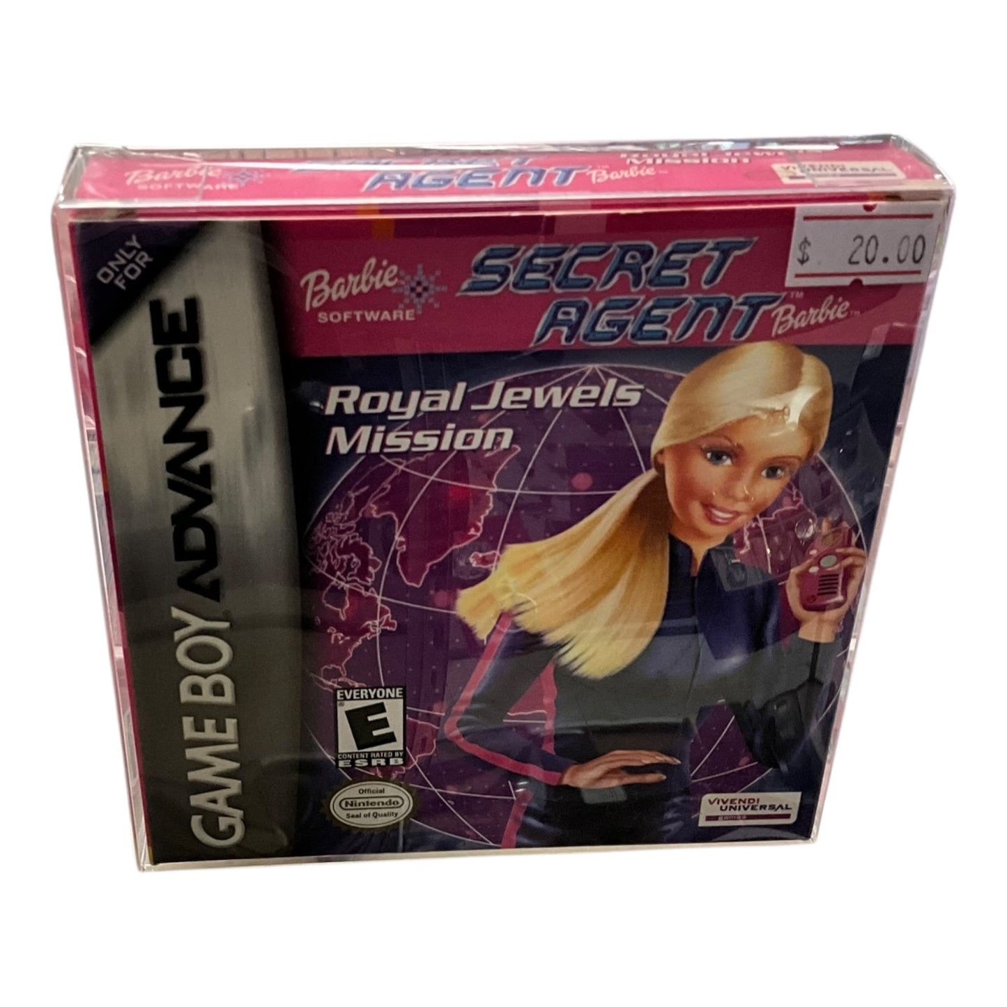 Gameboy Advance Barbie Secret Agent Royal Jewels Mission