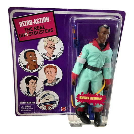2010 The Real Ghostbusters Winston Zeddemore Action Figure