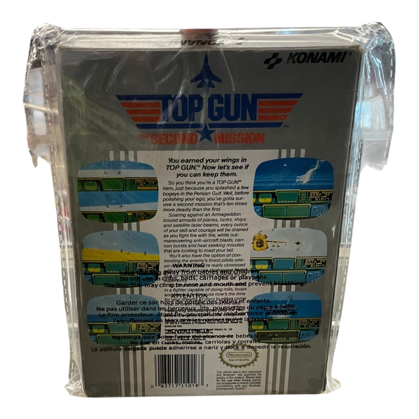 Nintendo Top Gun The Second Mission