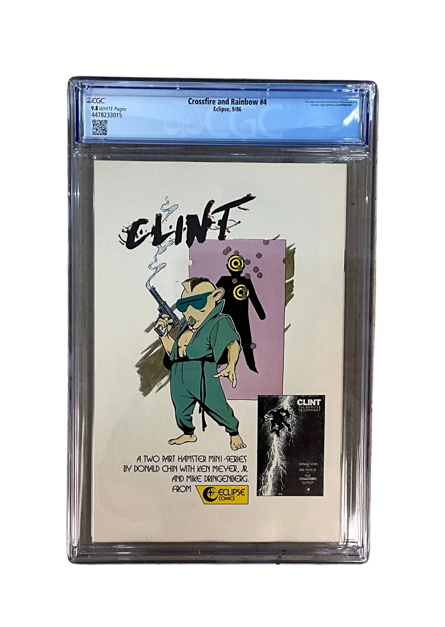 Crossfire And Rainbow #4 CGC 9.8