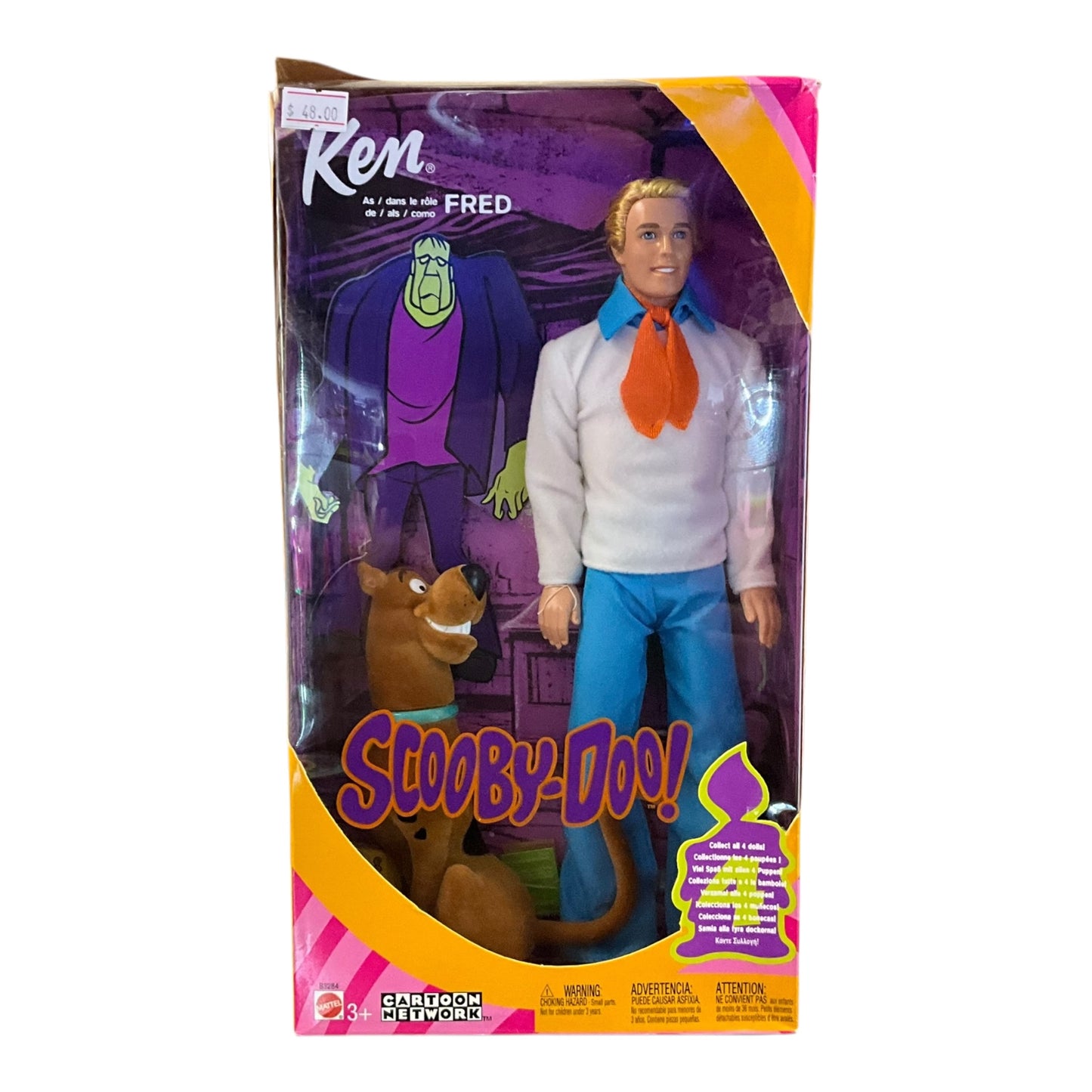 2002 Scooby Doo Fred Ken Doll