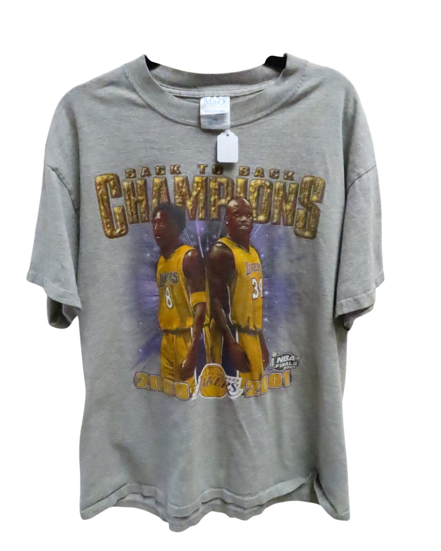 Vintage Lakers Kobe And Shaq Champions Tee