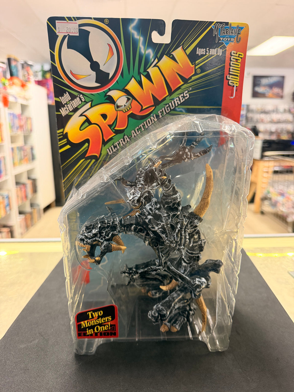 1996 Todd Macfarlane Toys Spawn Ultra Action Figures SCOURGE