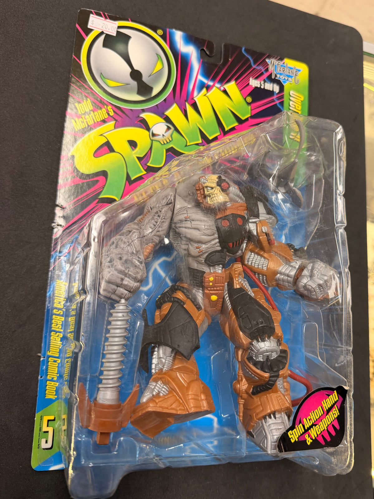 1996 Todd Macfarlane Toys Spawn Ultra Action Figures OVERTKILL II