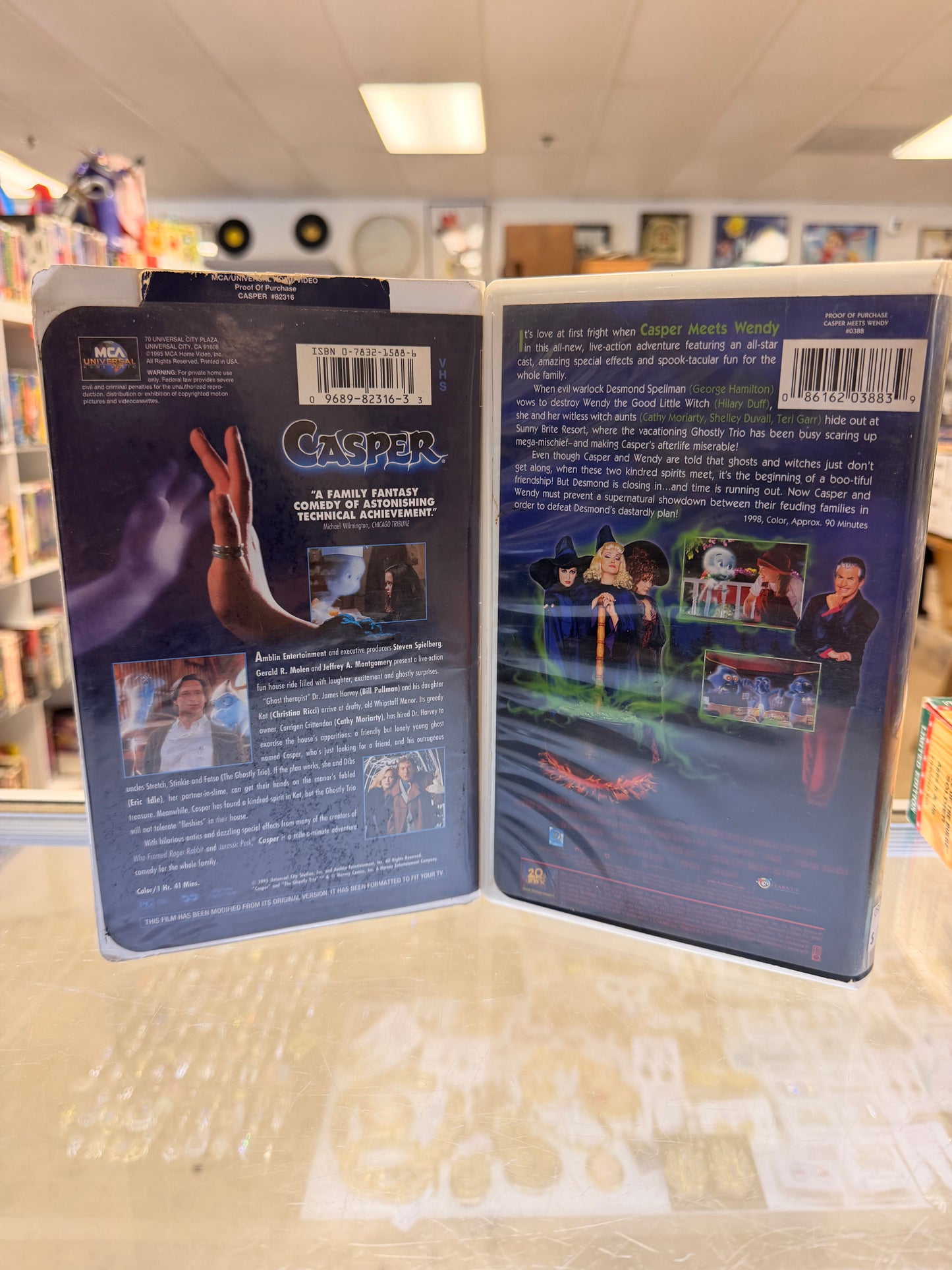 Casper VHS Dual Set