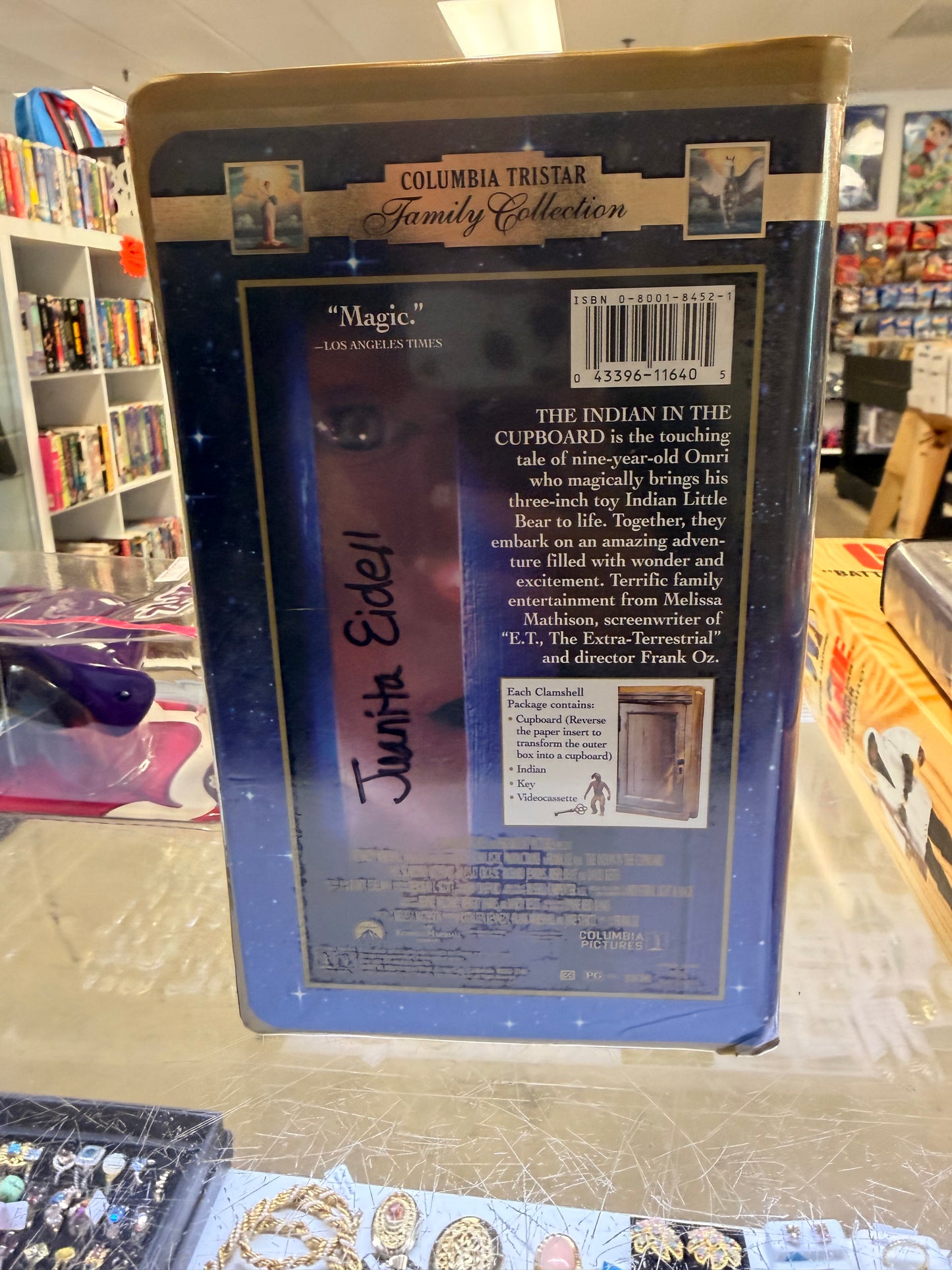 The Indian in the Cupboard VHS