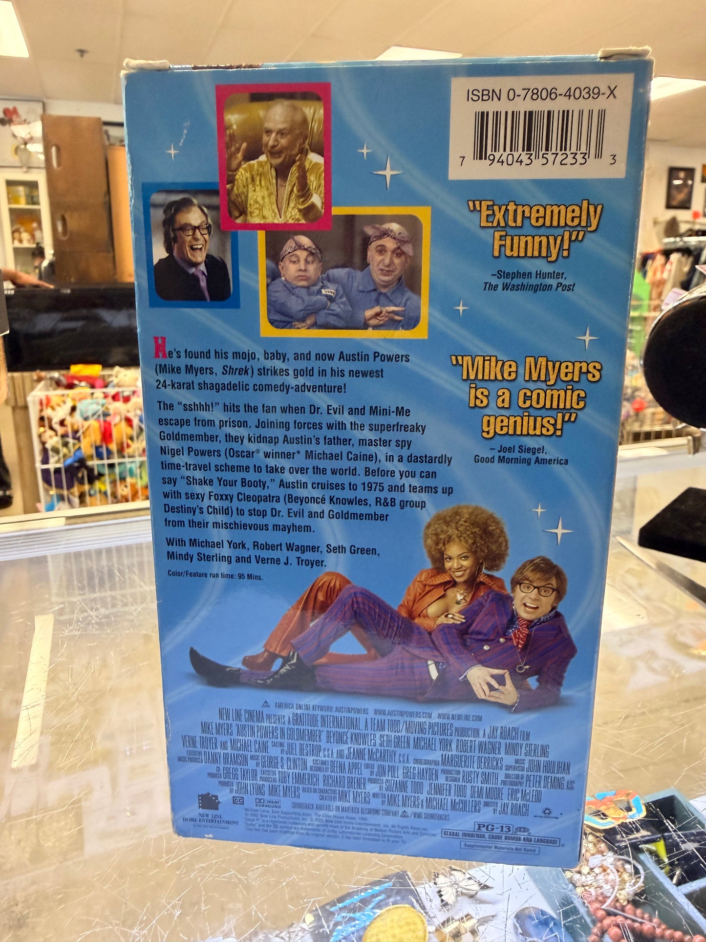 Austin Powers Goldmember VHS