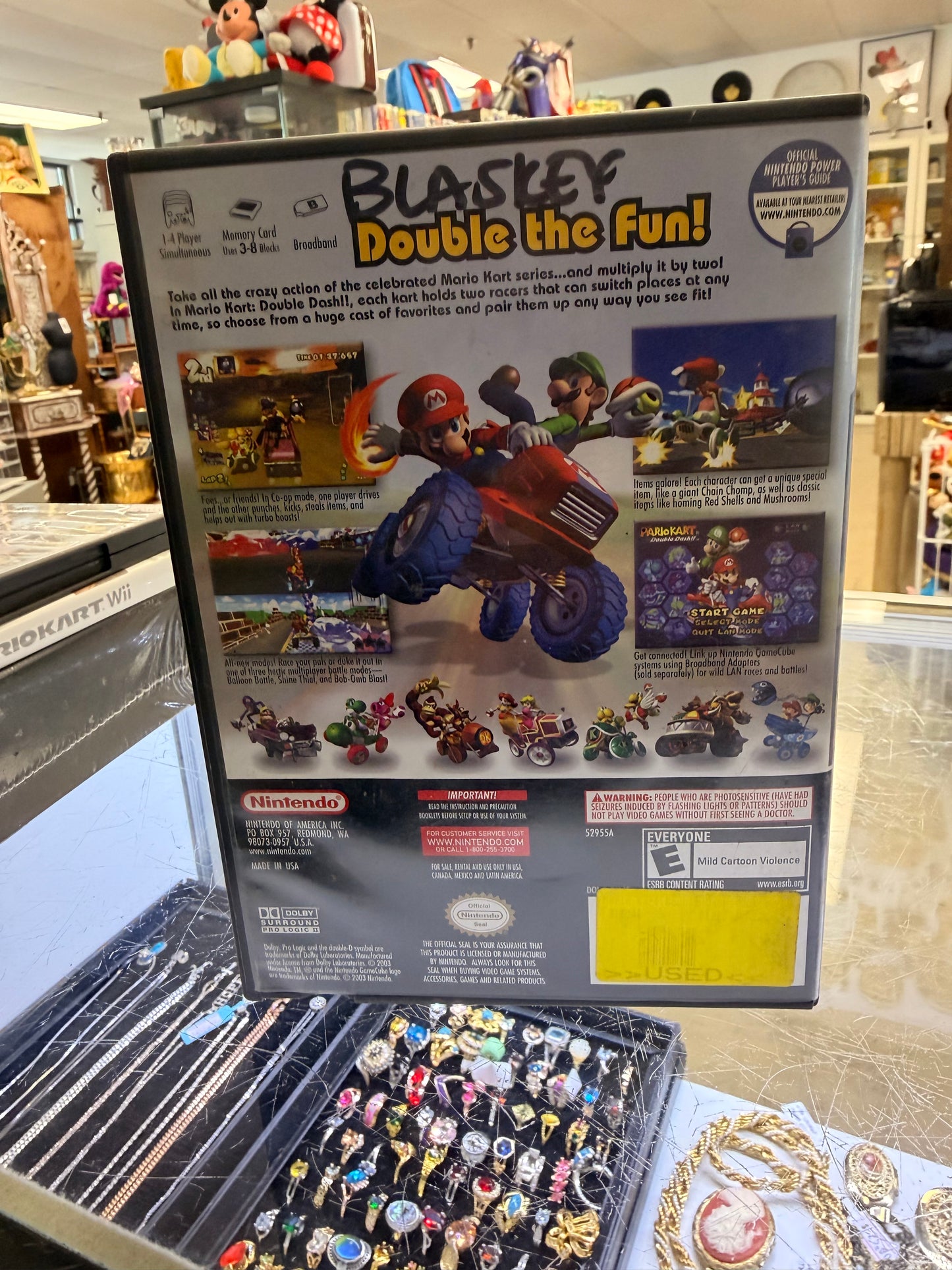 Nintendo Game Cube Mario Kart Double Dash