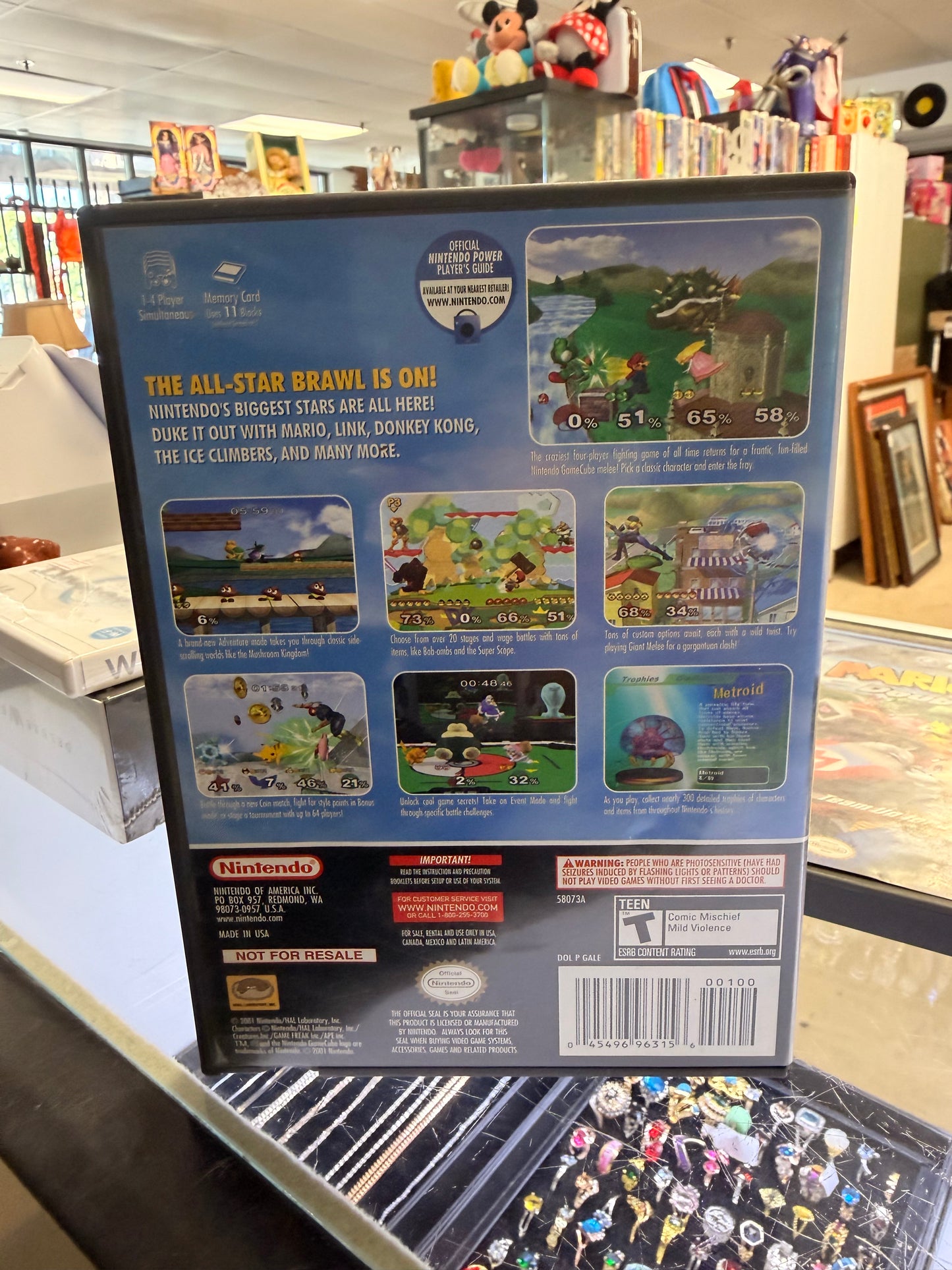 Nintendo Game Cube Super Smash Bros