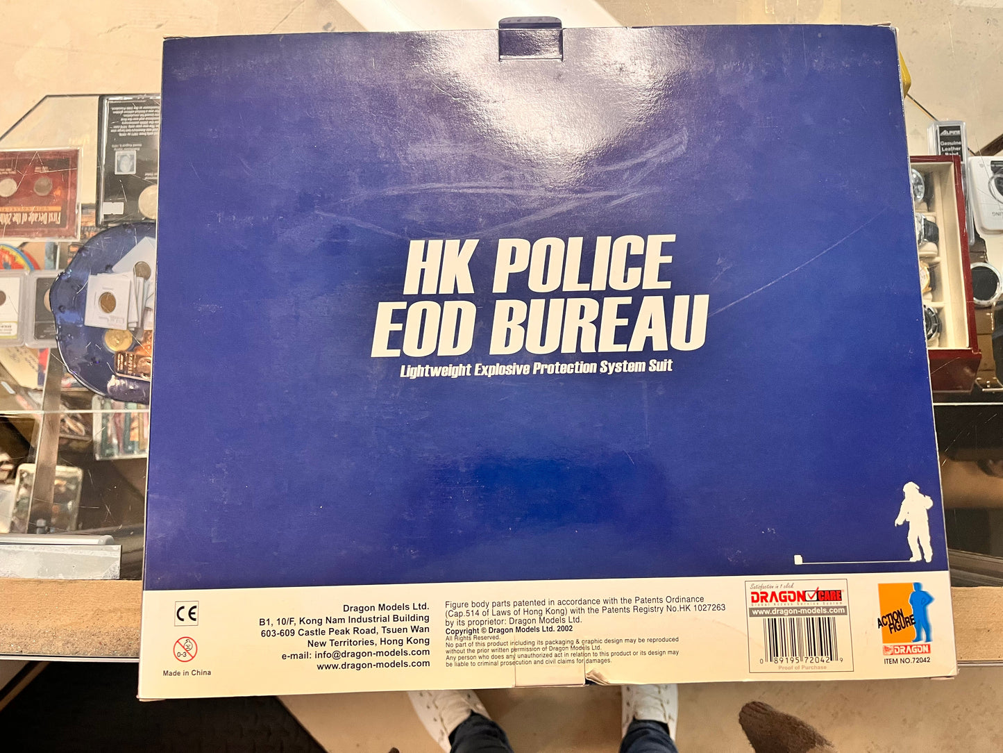 2002 HK POLICE EOD BUREAU ACTION FIGURE